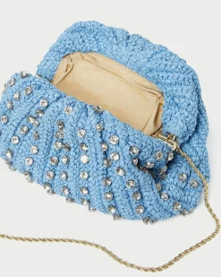 Bailey Blush/Crystal Dome Clutch