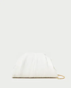 Bailey Pearl Pleated Dome Clutch