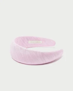Bellamy Blue Satin Puffy Headband
