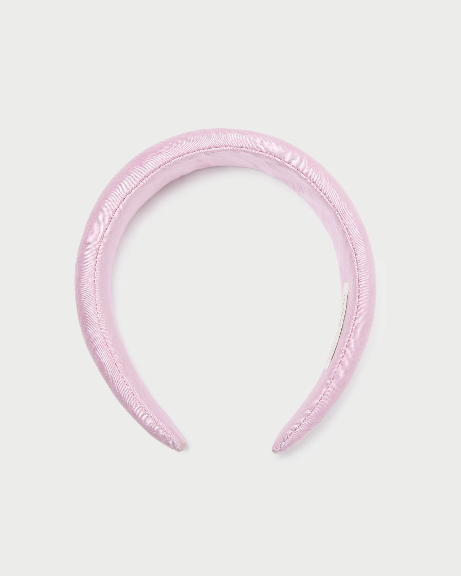 Bellamy Blue Satin Puffy Headband