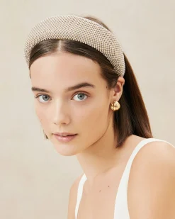 Bellamy Gold Diamanté Headband