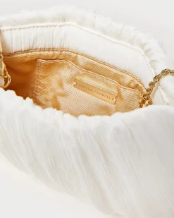 Brit Natural Flat Pleated Clutch