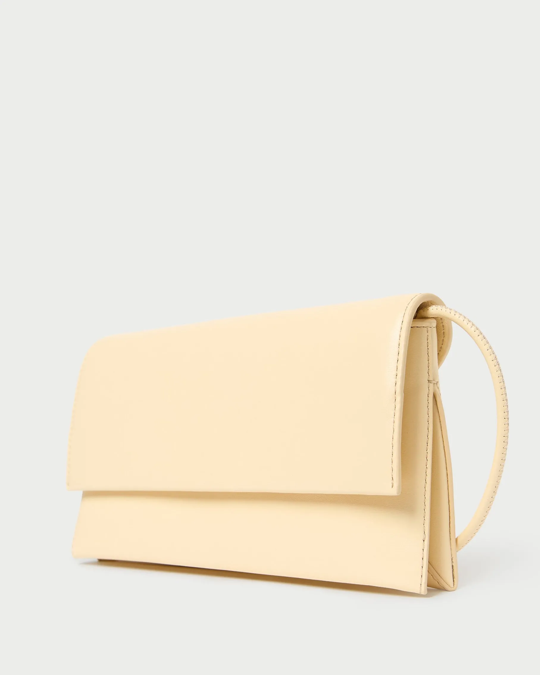 Charlee Cream Satin Shoulder Bag