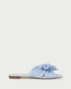 Daphne Blue Bow Slide