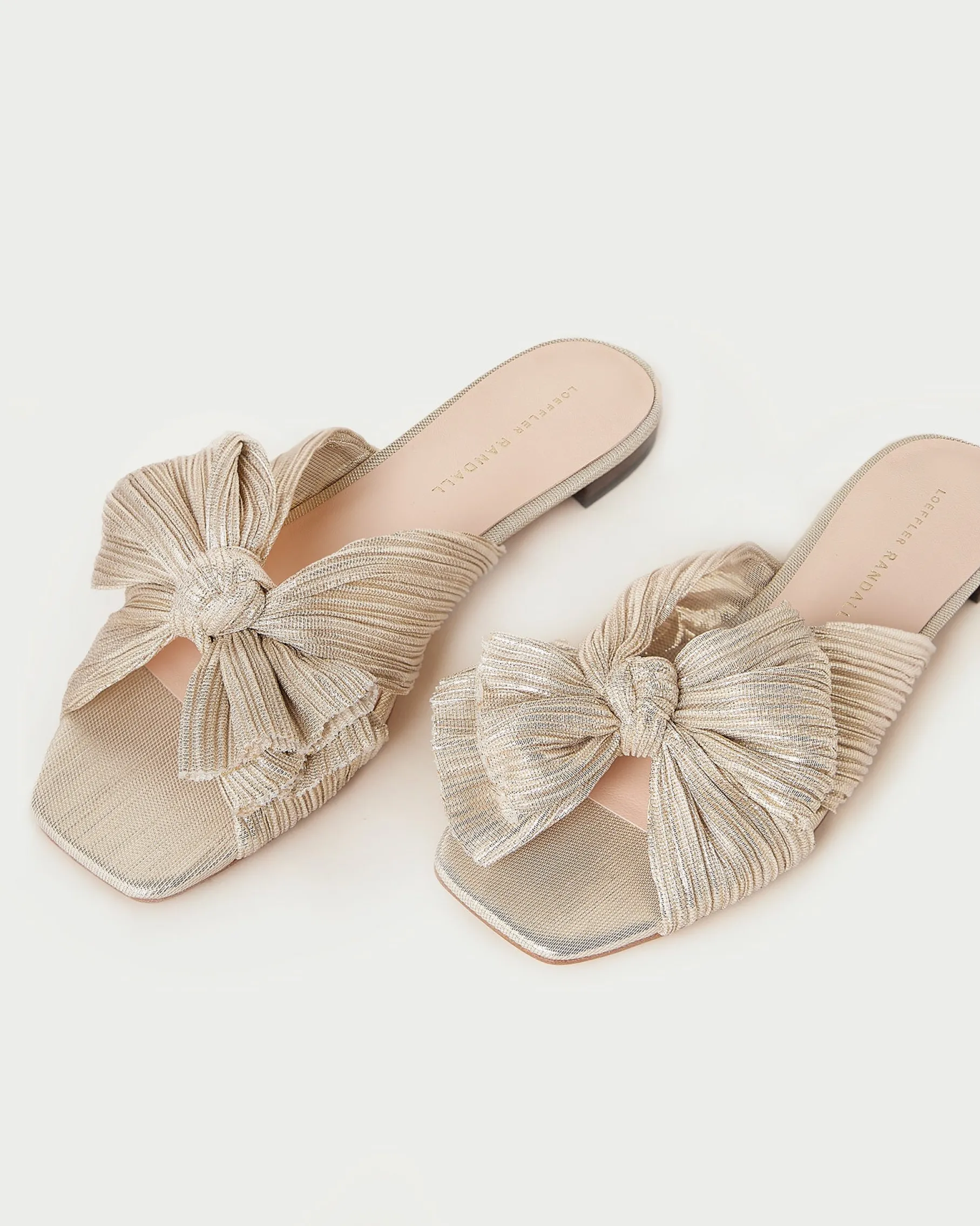 Daphne Blue Bow Slide