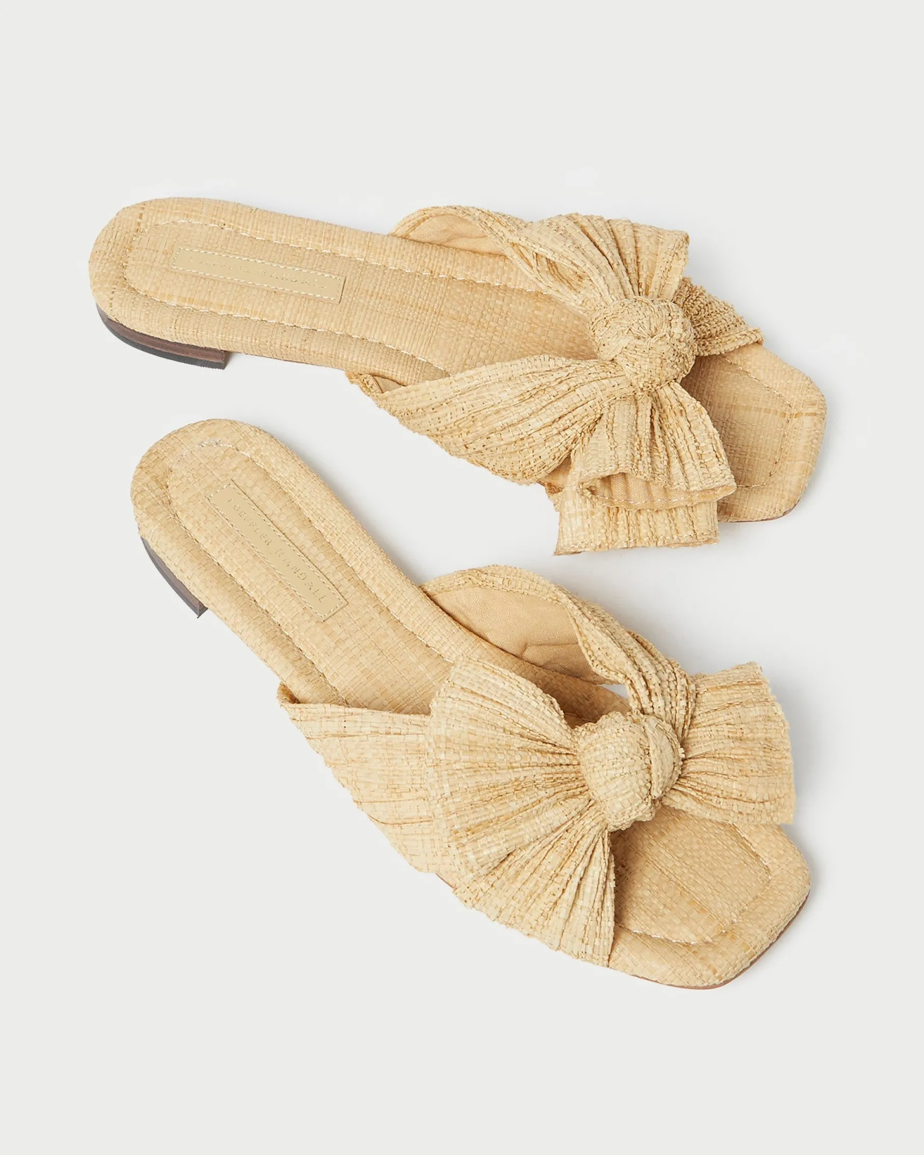 Daphne Blue Bow Slide