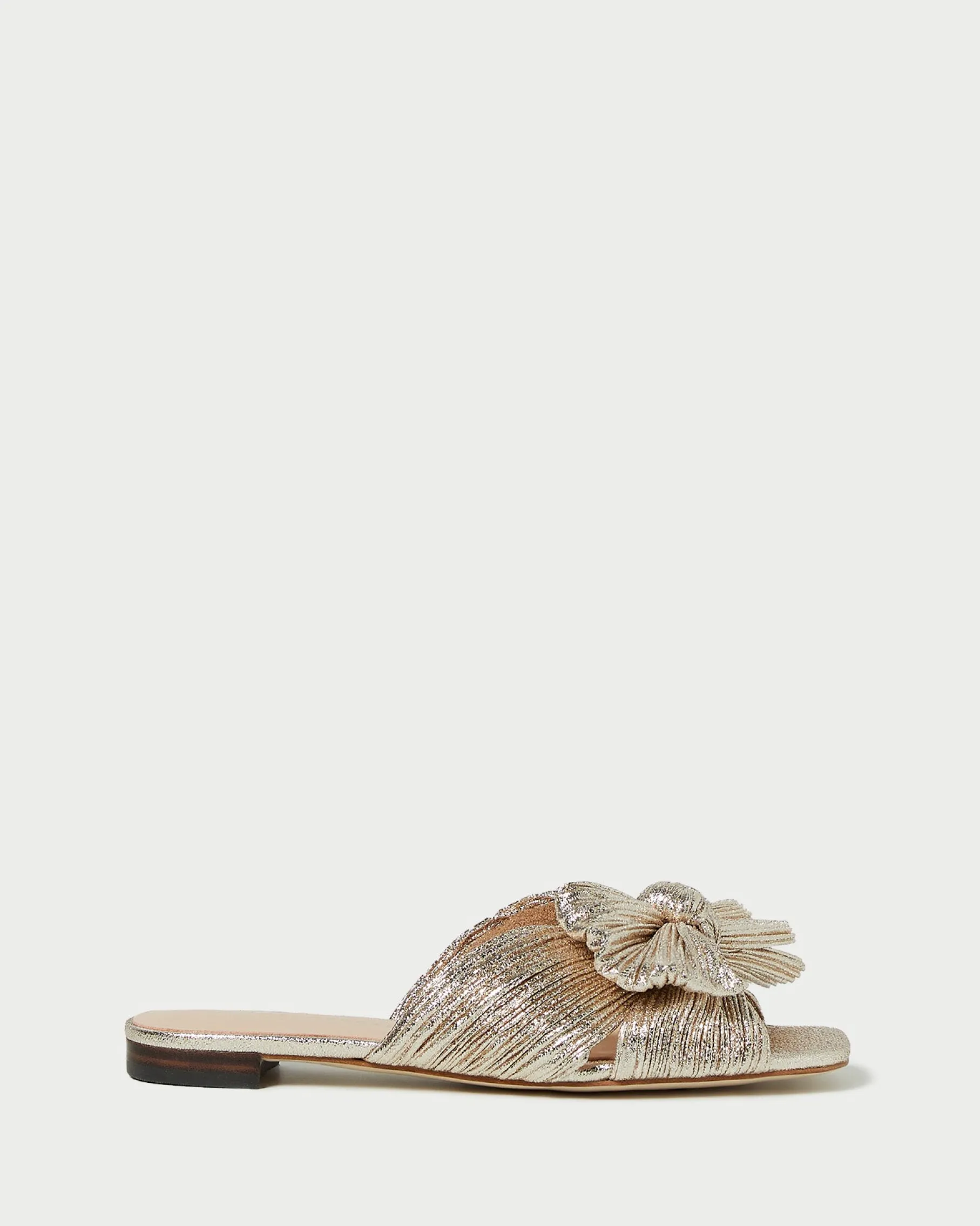 Daphne Blue Bow Slide
