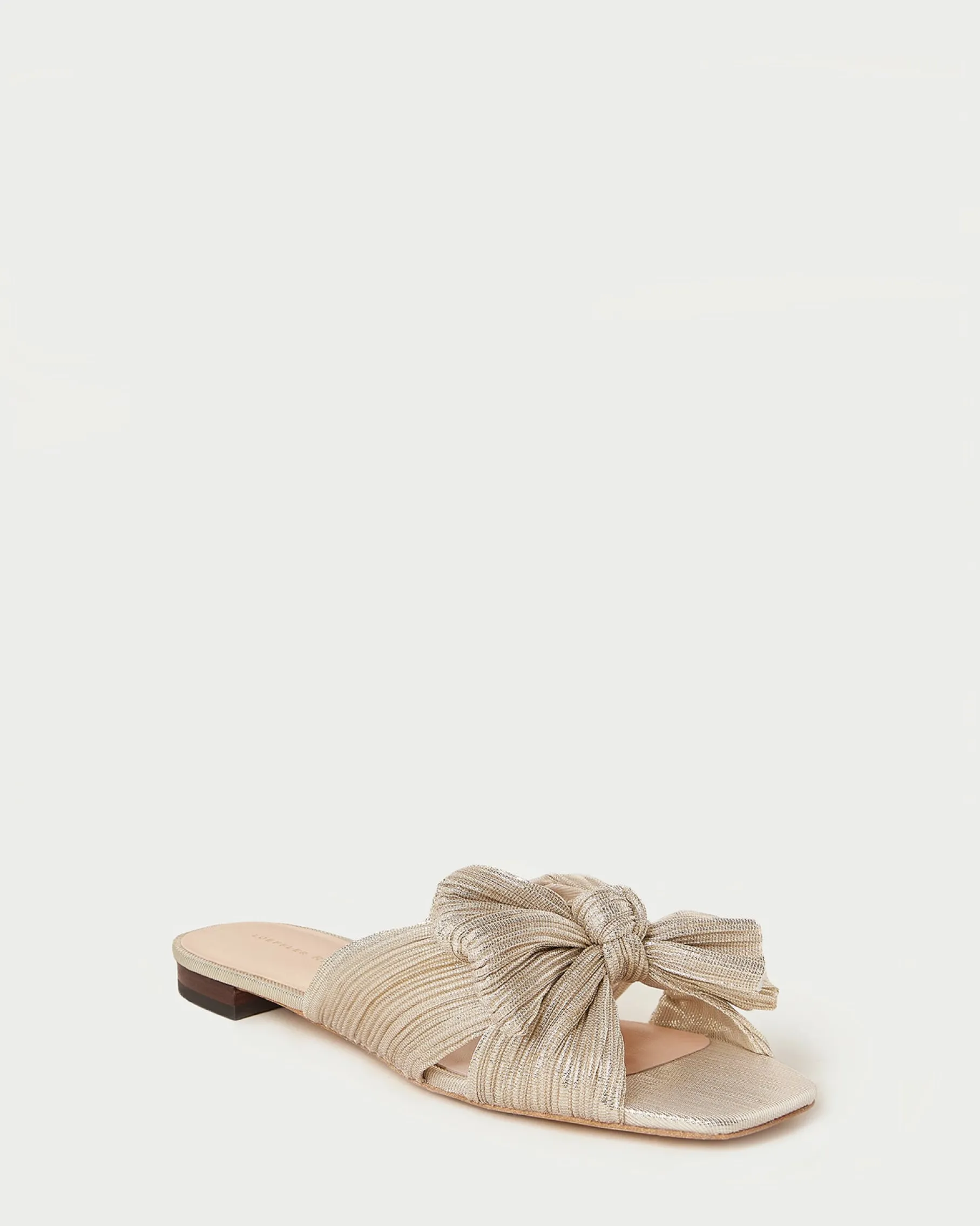 Daphne Blue Bow Slide