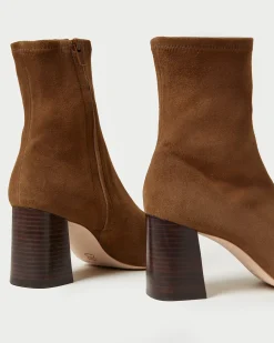 Elise Black Stretch Bootie