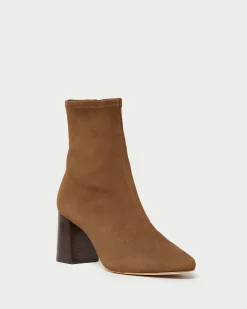 Elise Black Stretch Bootie