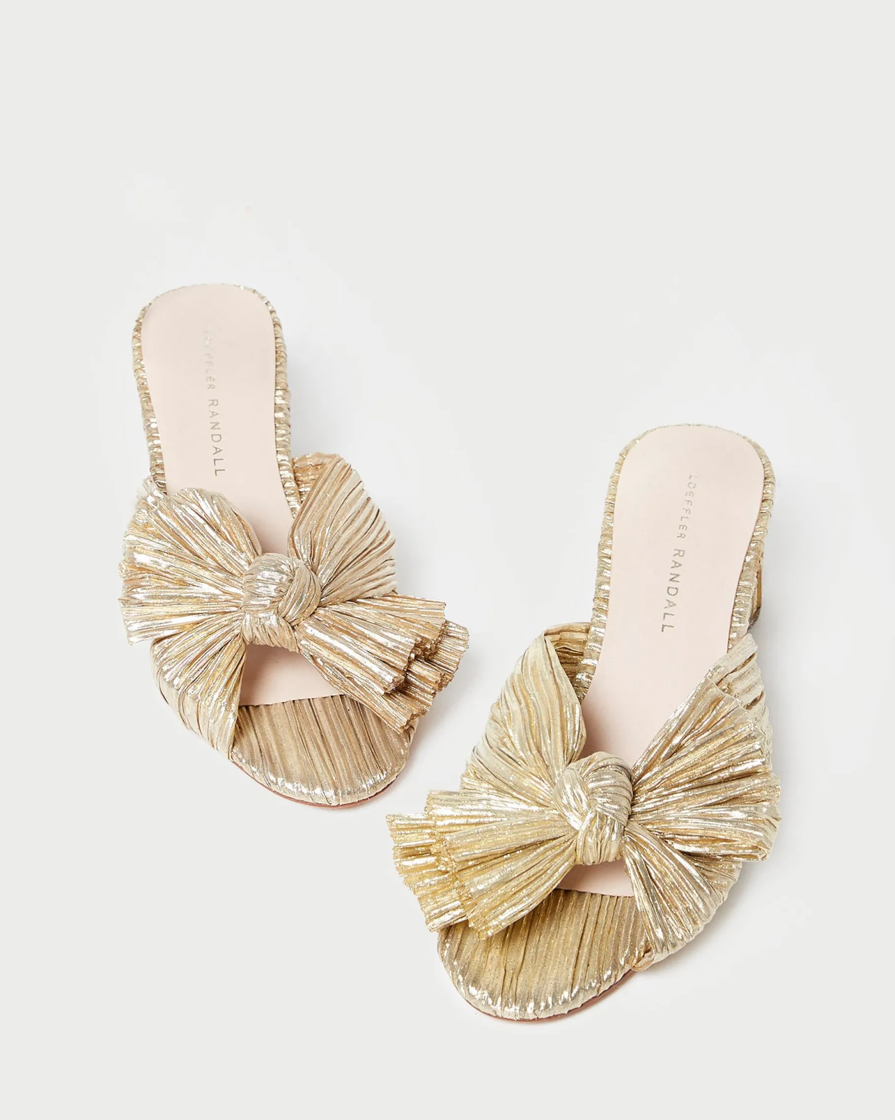 Emilia Black Pleated Bow Heel