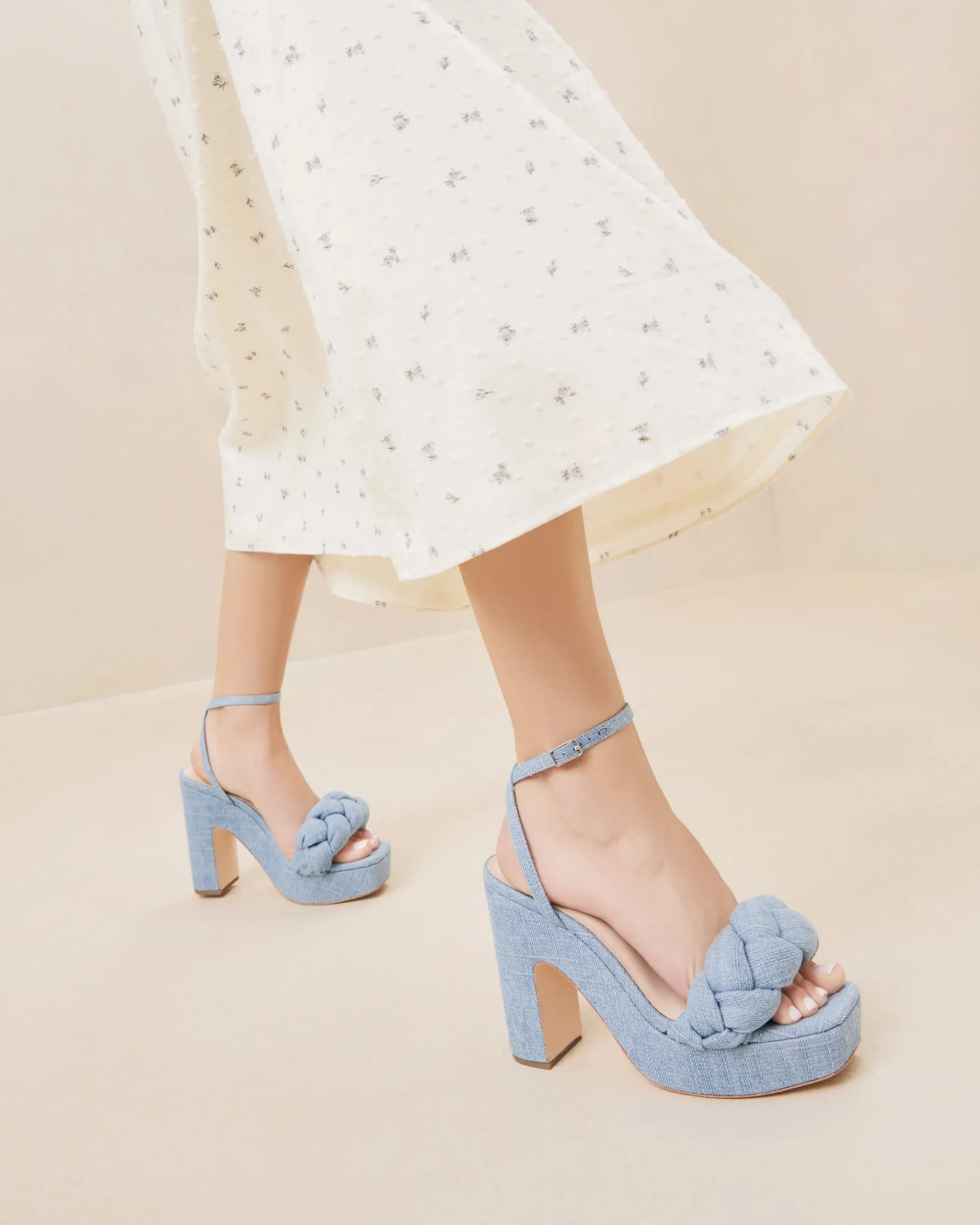Fae Brown Platform Heel