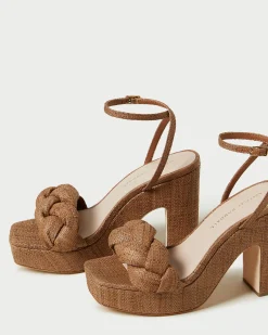 Fae Brown Platform Heel