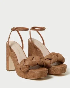 Fae Brown Platform Heel