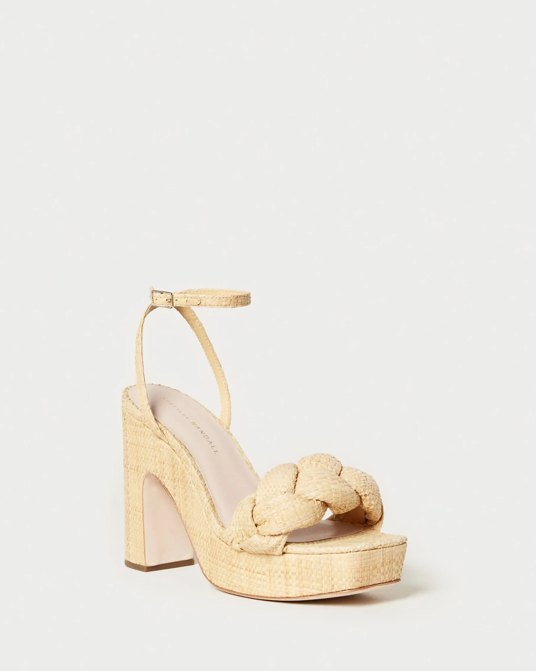Fae Natural Platform Heel
