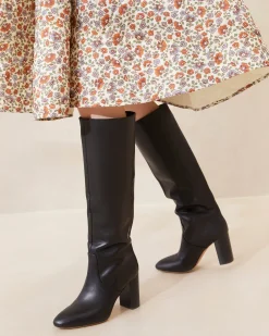 Goldy Black Tall Boot