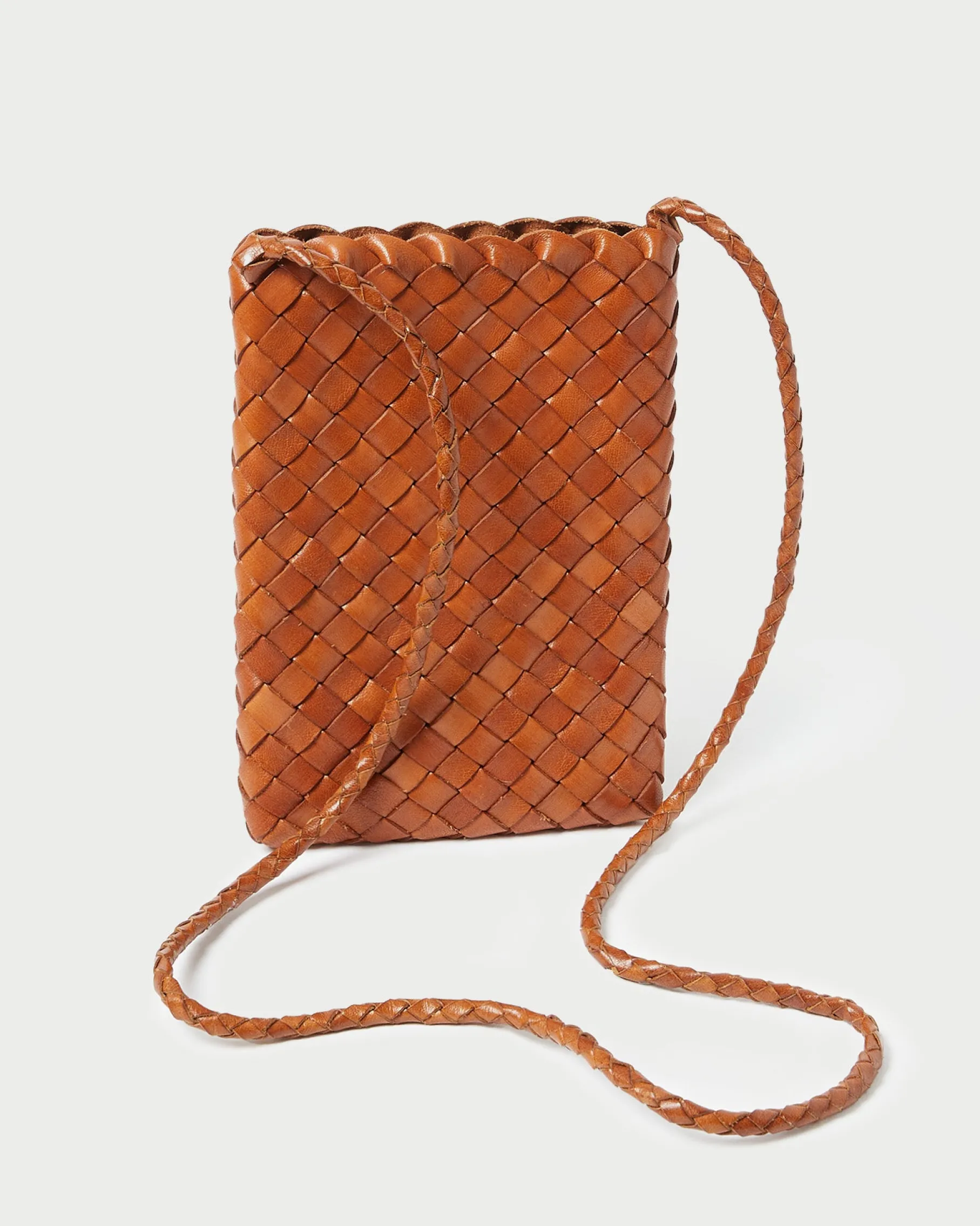 Grace Desert Sand Woven Crossbody