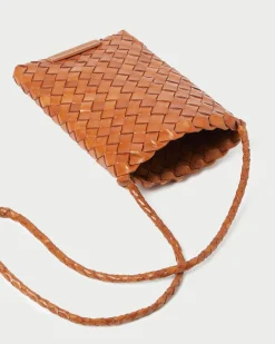 Grace Desert Sand Woven Crossbody