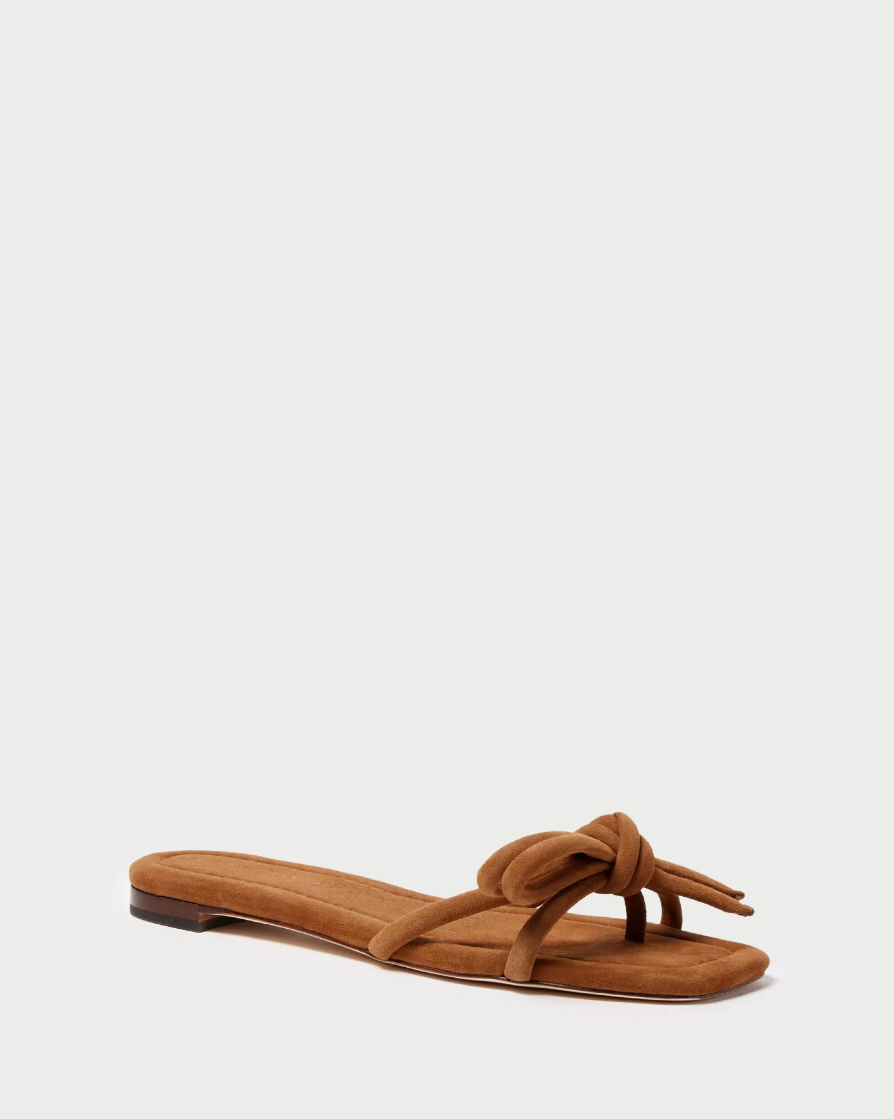 Hadley White Bow Sandal