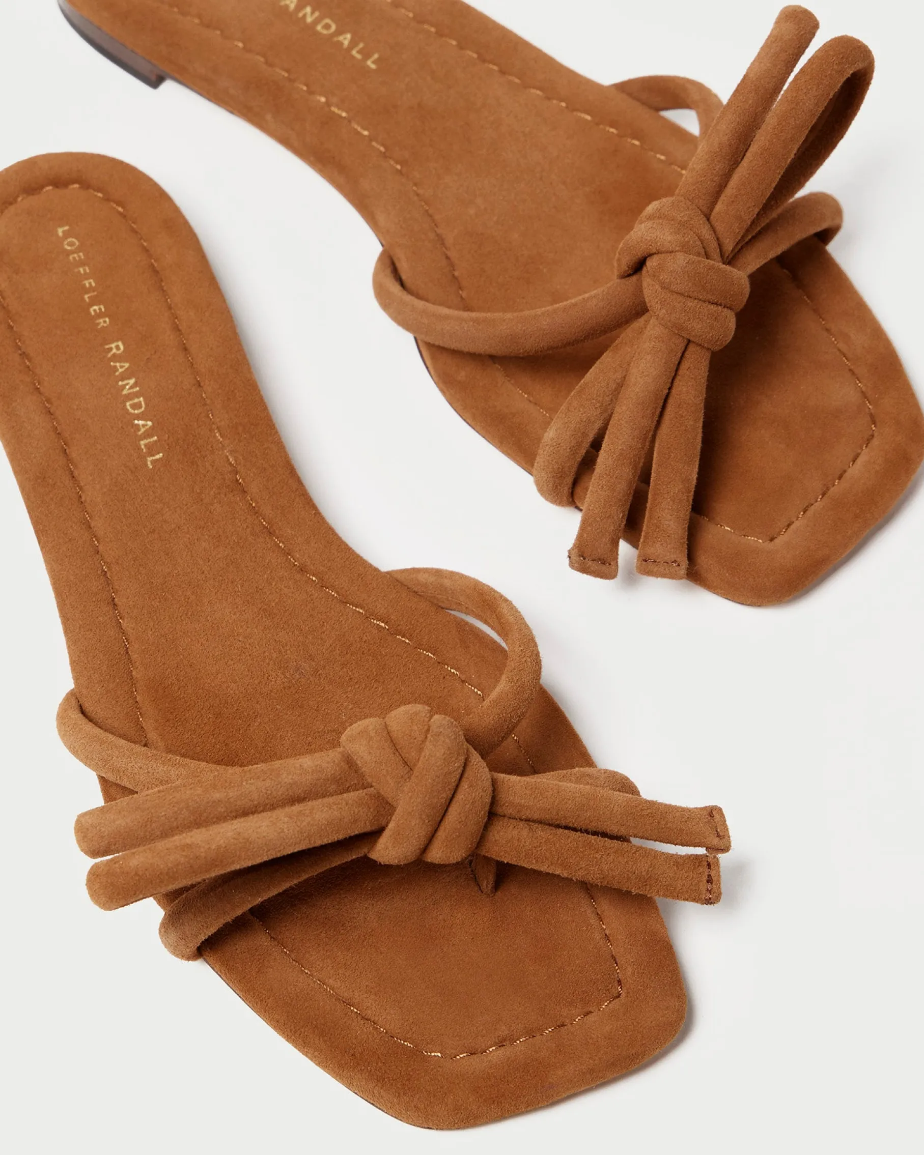 Hadley White Bow Sandal