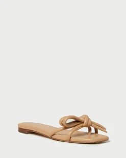 Hadley White Bow Sandal