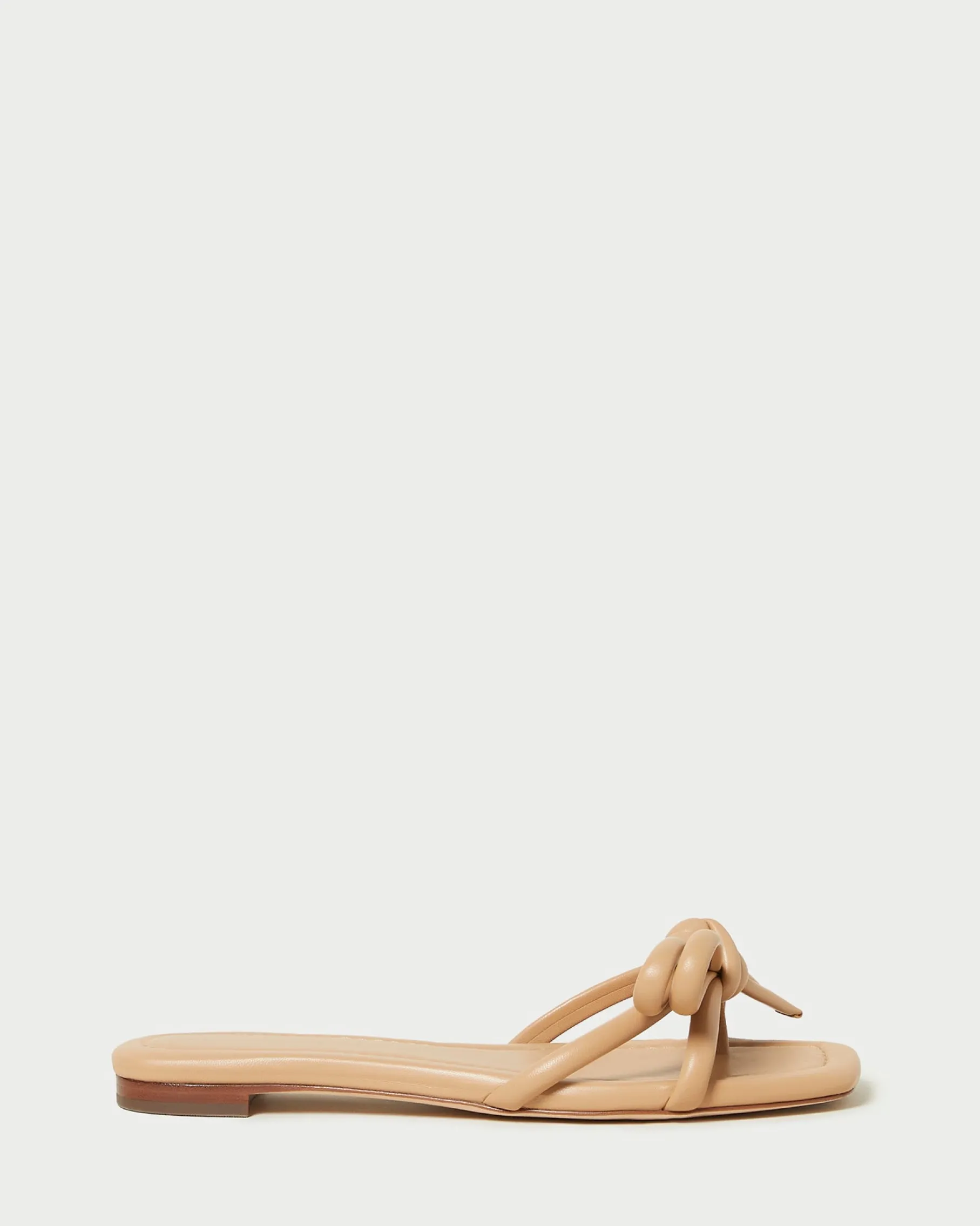 Hadley White Bow Sandal