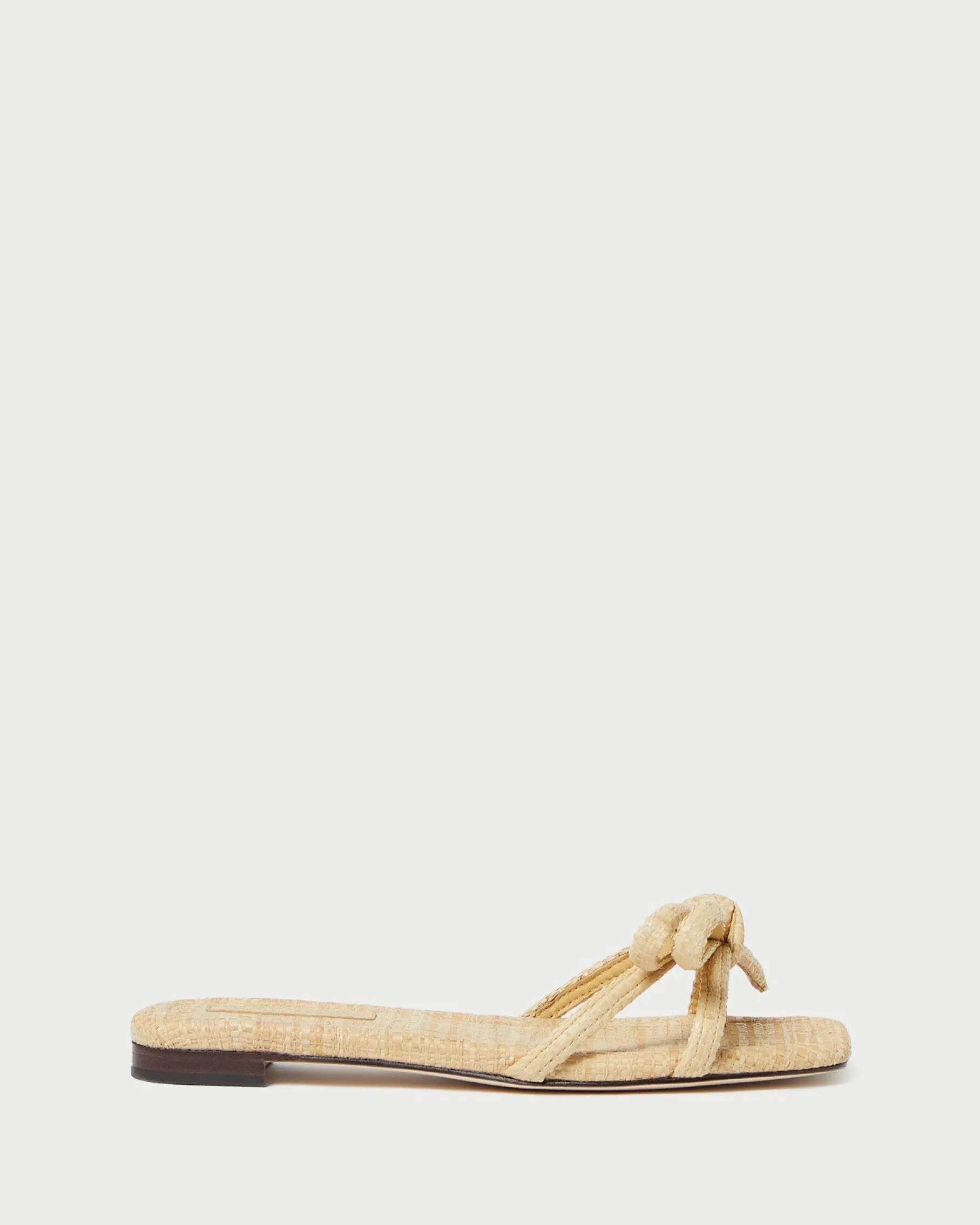 Hadley White Bow Sandal