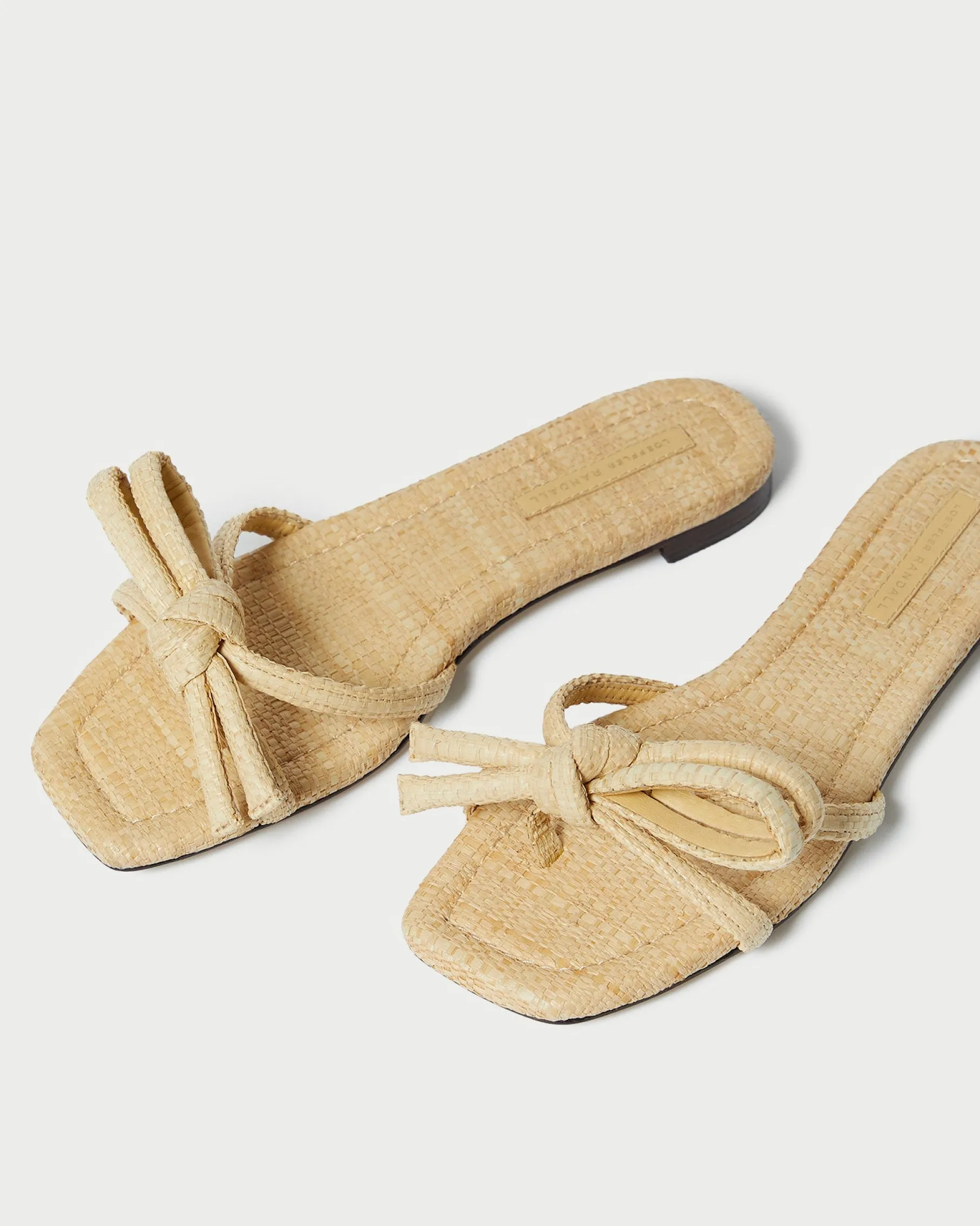 Hadley White Bow Sandal