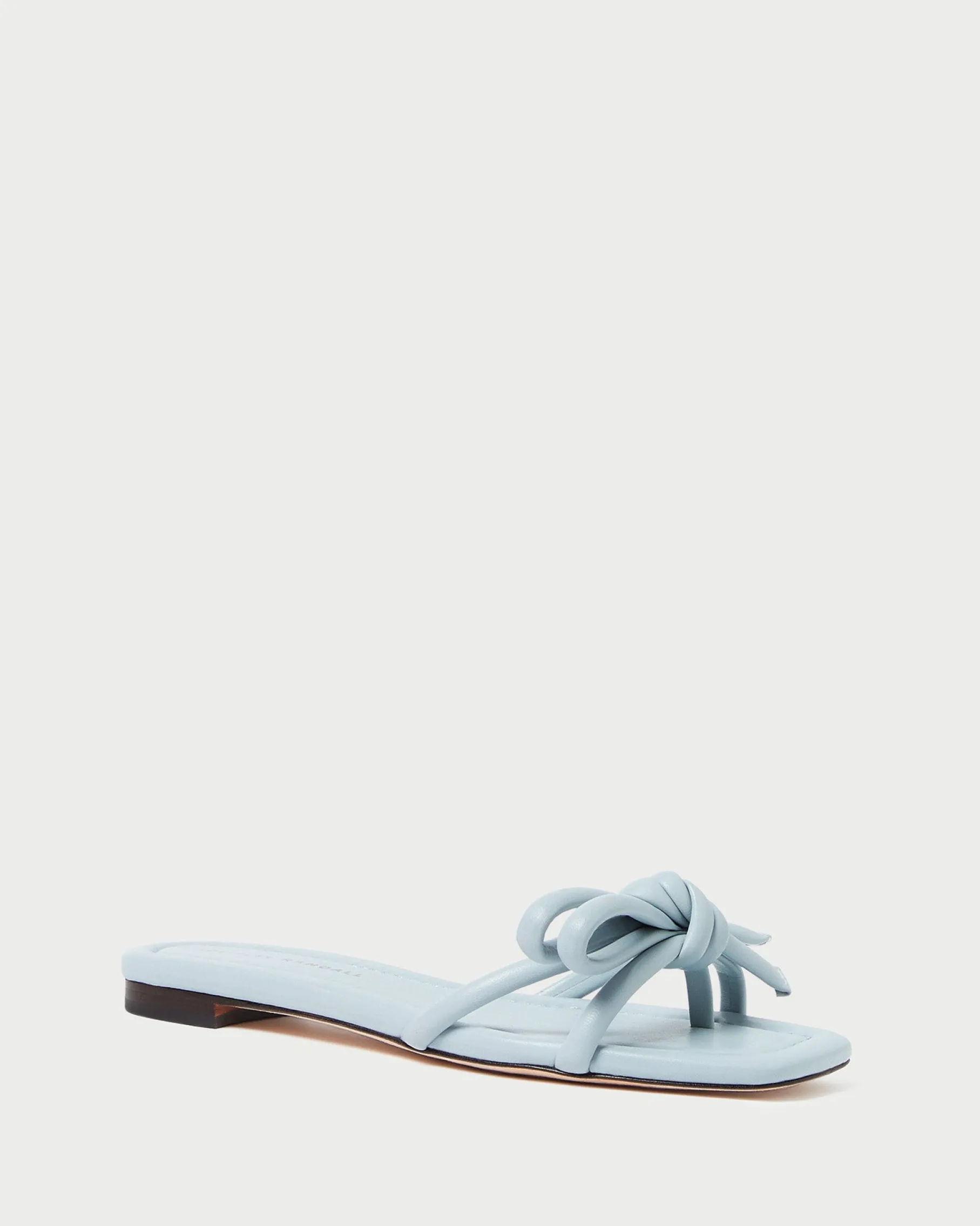 Hadley White Bow Sandal