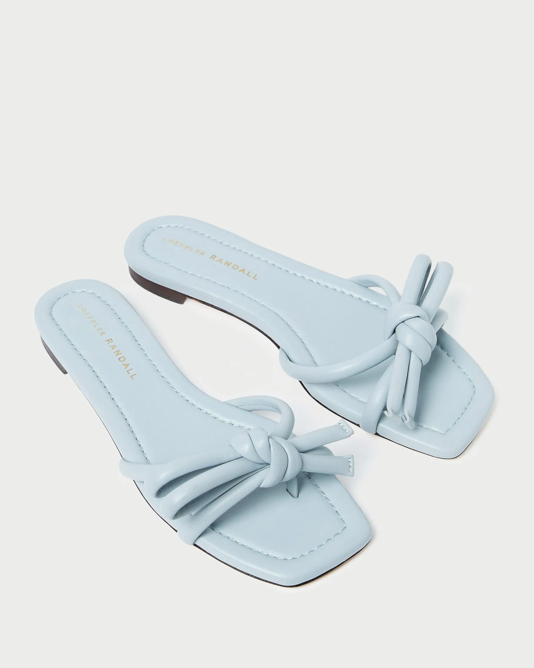Hadley White Bow Sandal