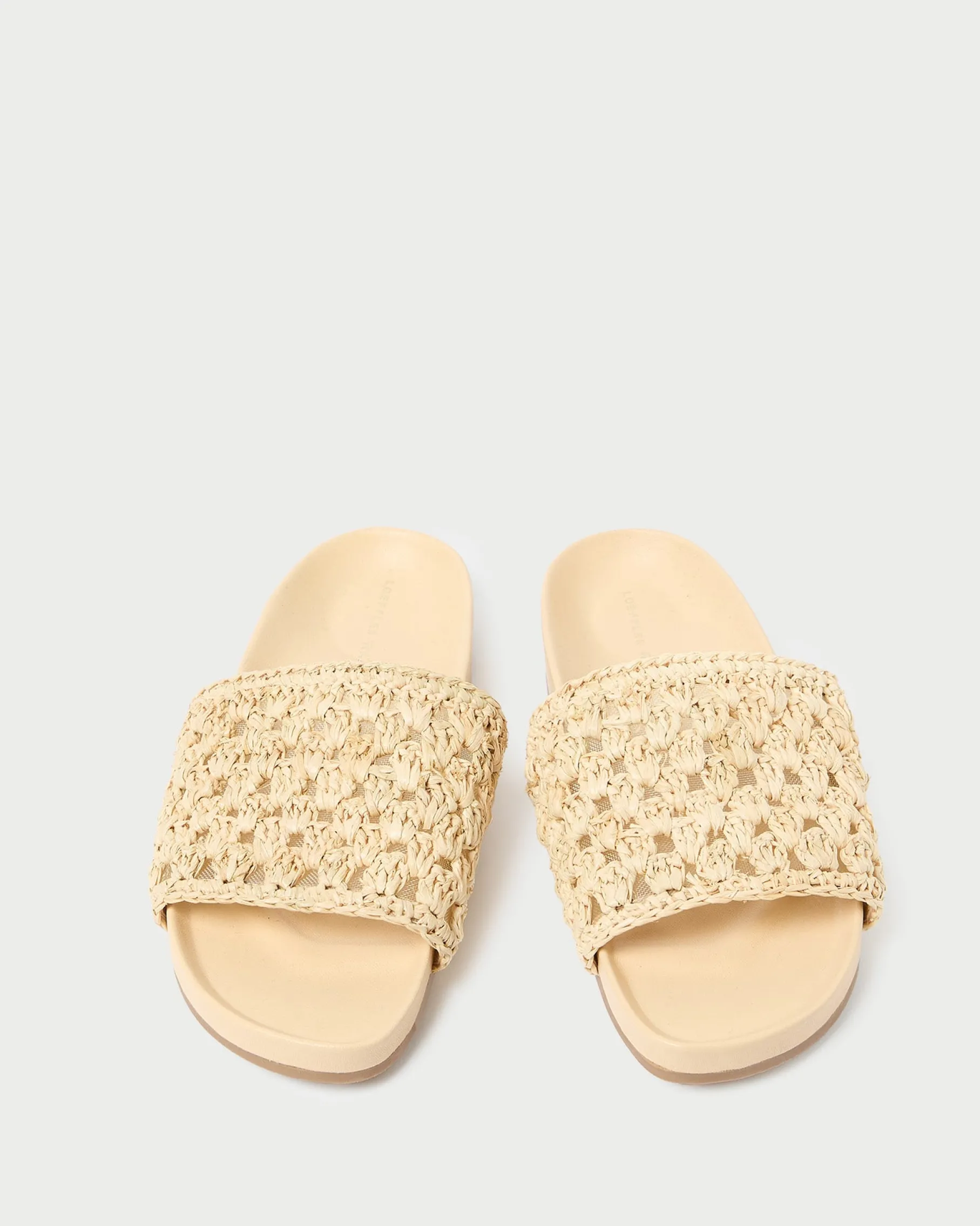 Henri Brown Crochet Leather Sandal