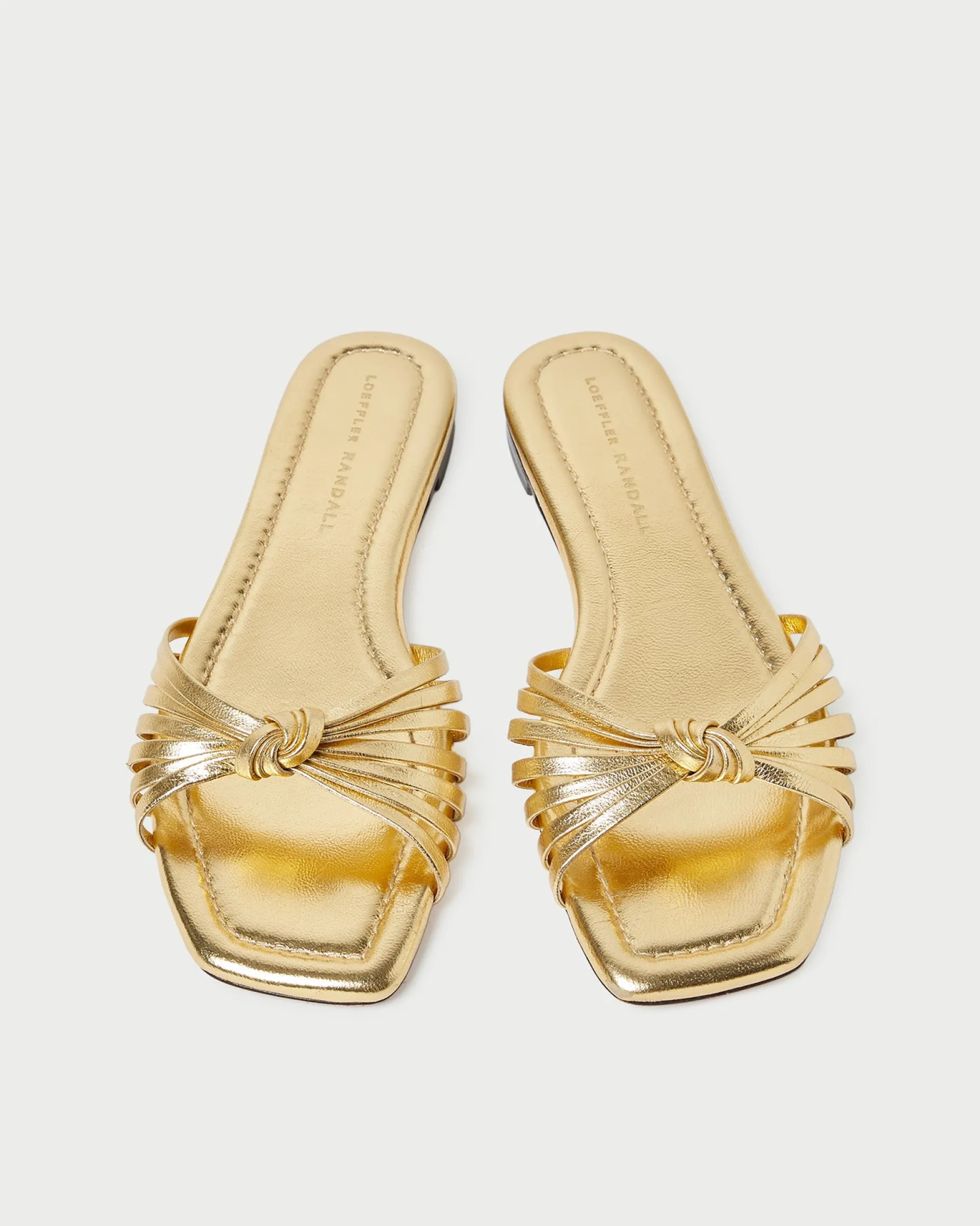 Izzie Dune Leather Knot Sandal