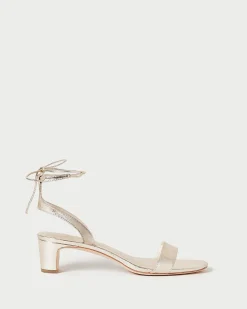 Jackie Dune Mid Heel Sandal