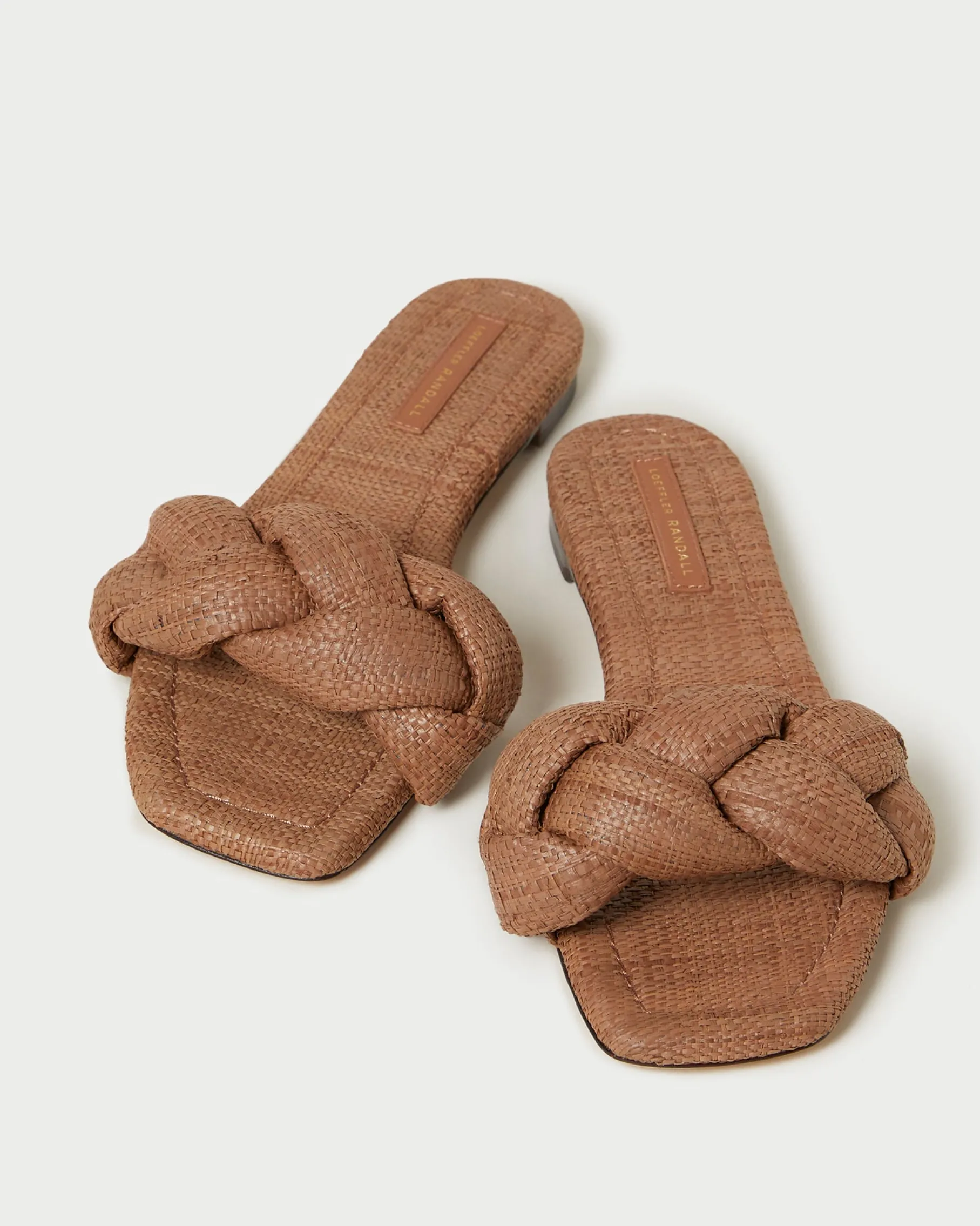 Joanna Brown Braided Sandal