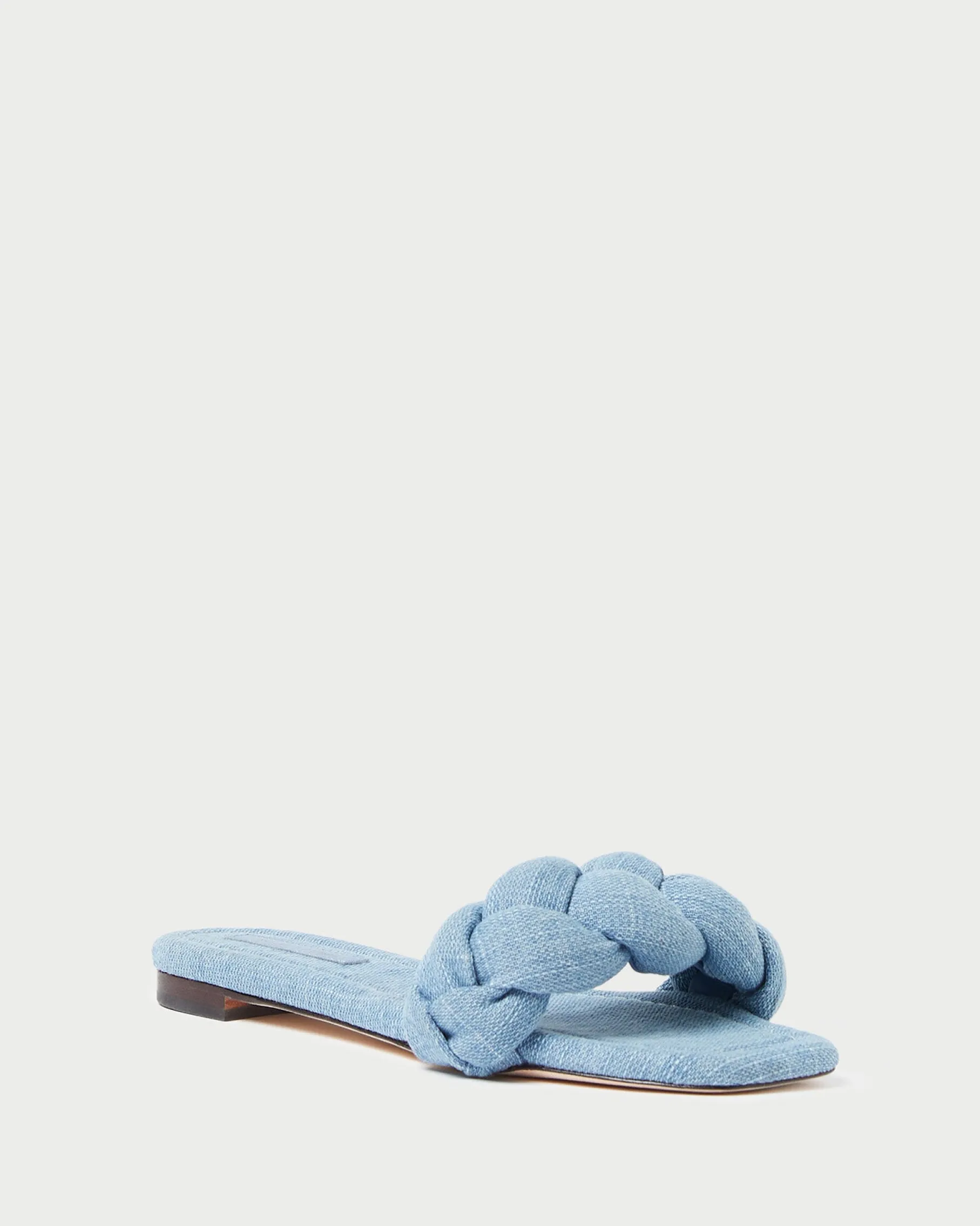 Joanna Brown Braided Sandal