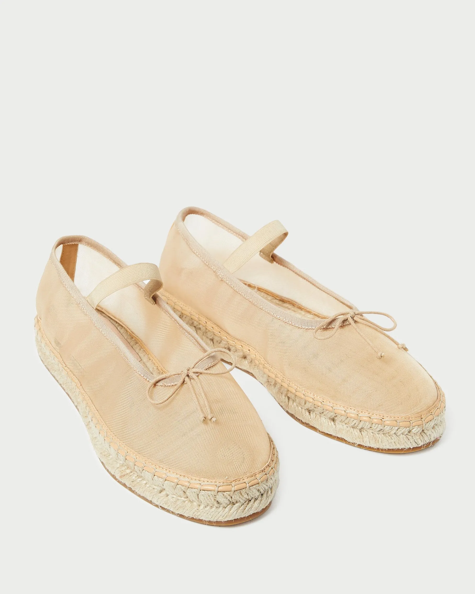 Kayla Black Mesh Ballet Espadrille