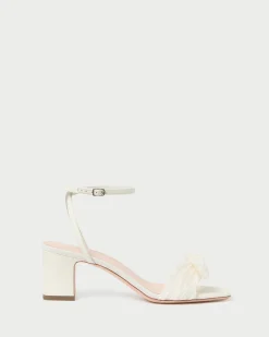 Kimora Pearl Pleated Bow Heel