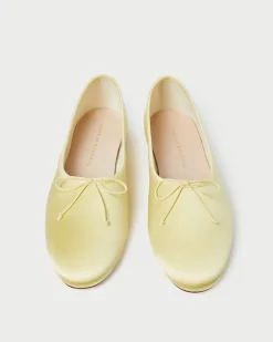Landon Black Leather Ballet Flat