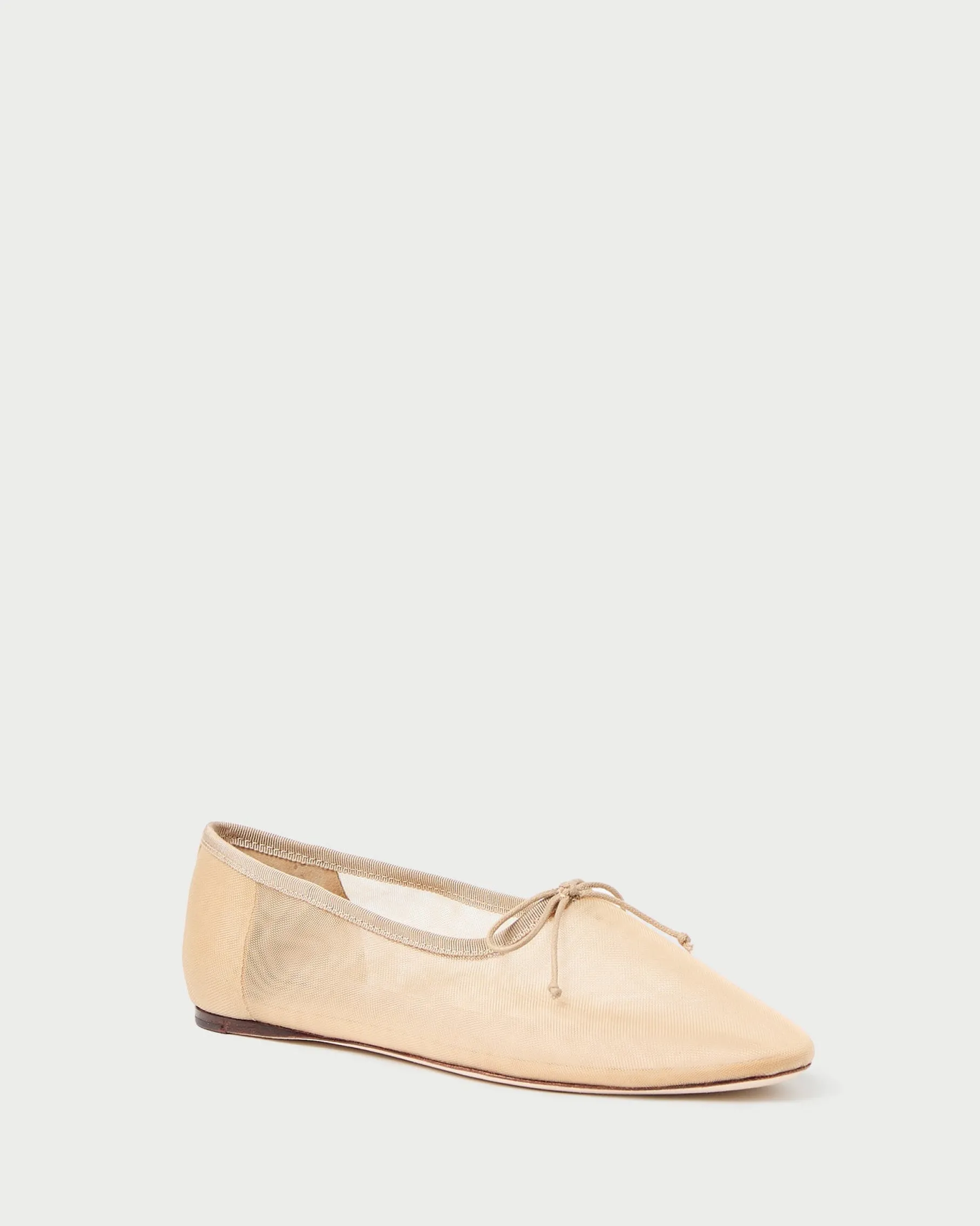 Landon Black Leather Ballet Flat