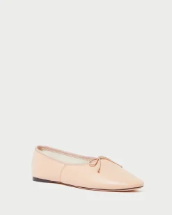 Landon Black Leather Ballet Flat