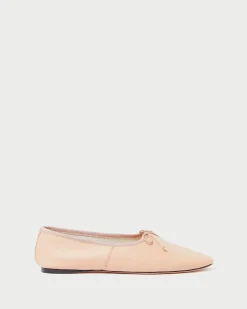 Landon Black Leather Ballet Flat