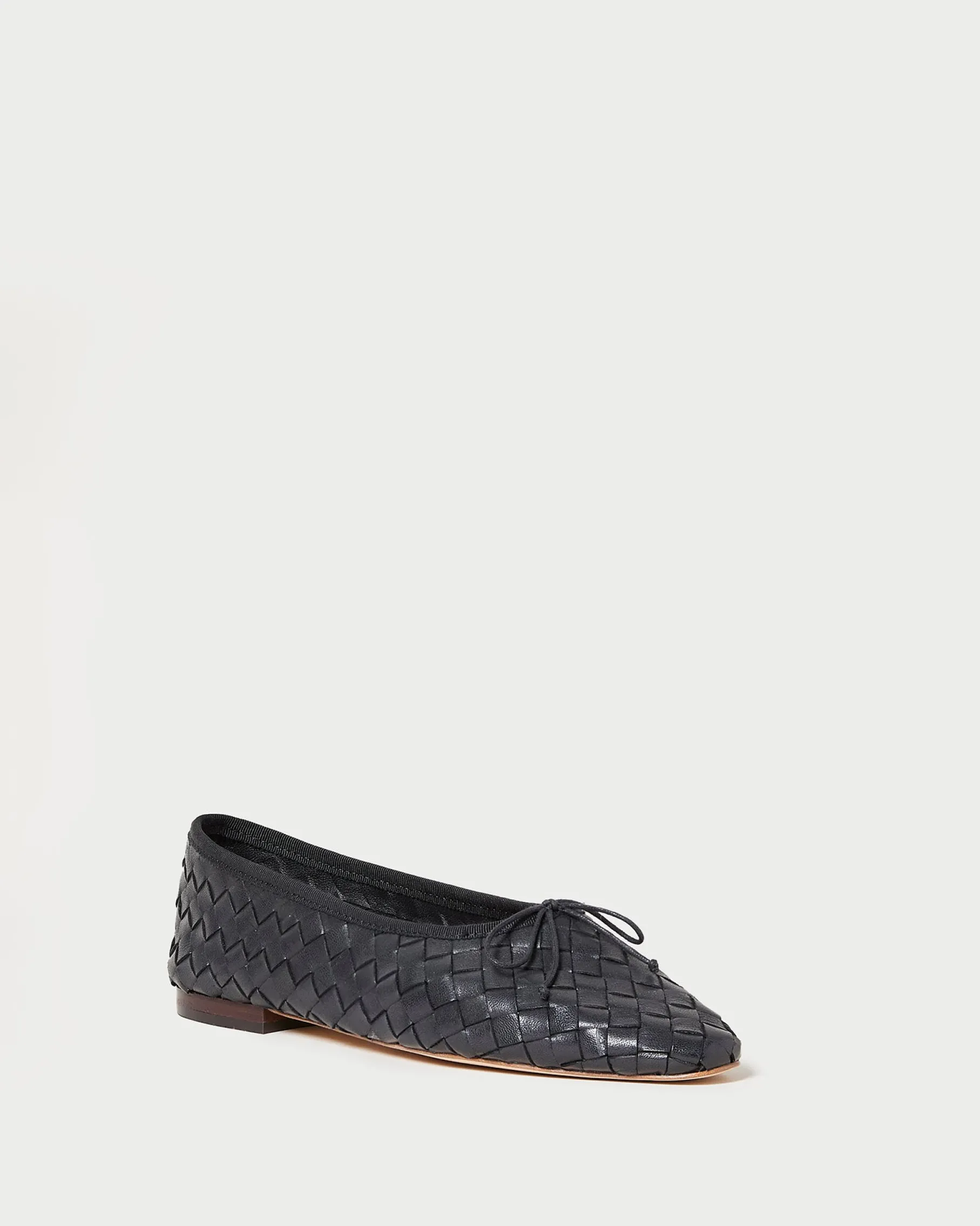 Landry Chocolate Woven Ballet Flat