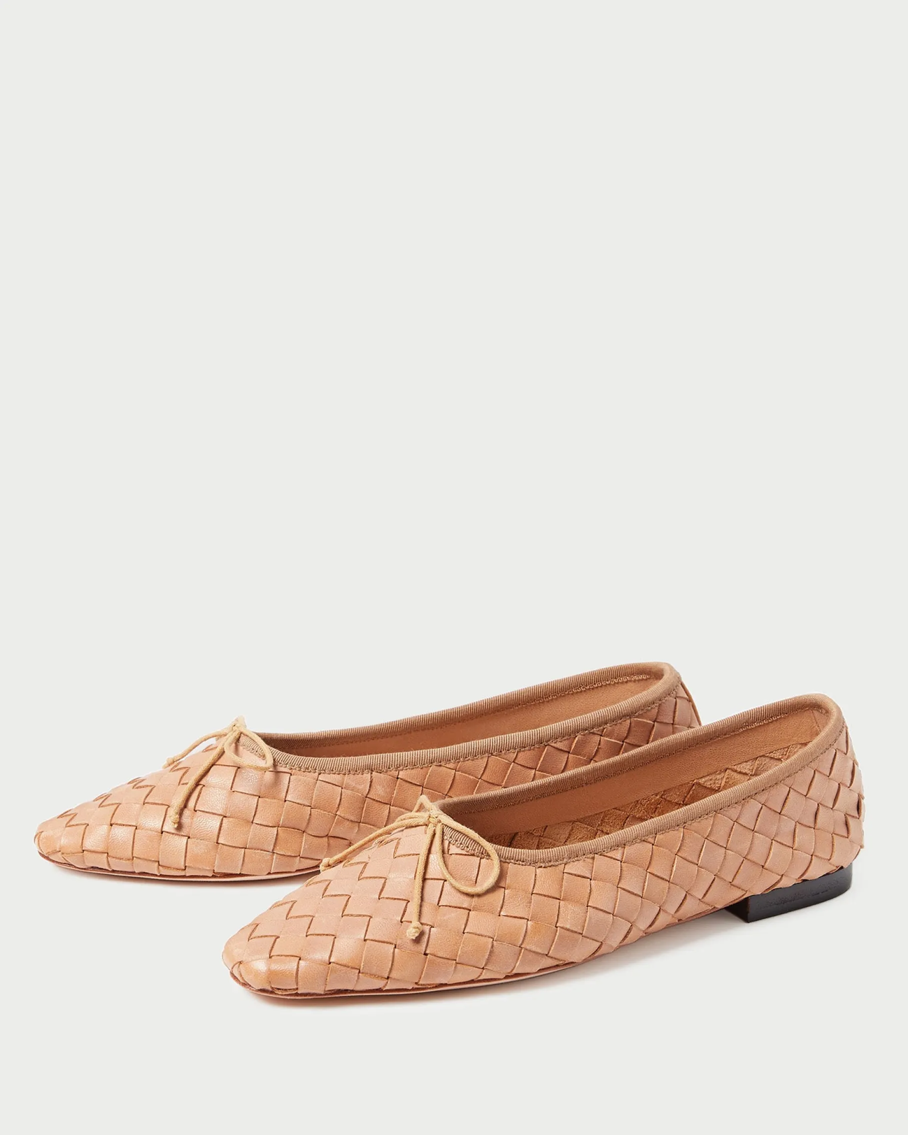 Landry Honey Woven Ballet Flat
