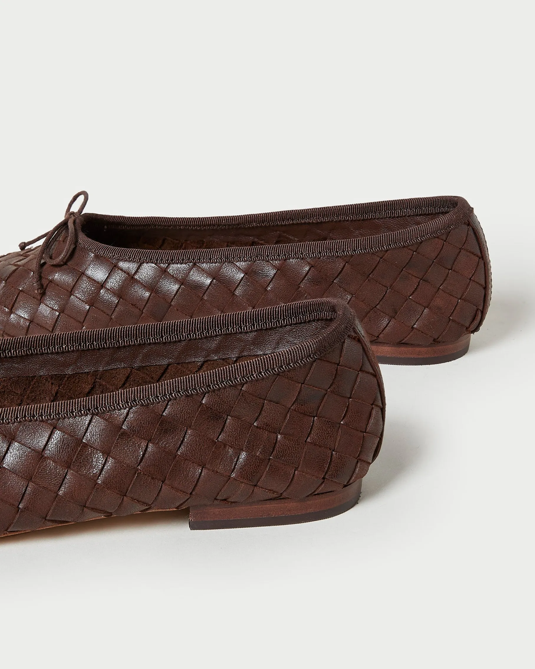 Landry Honey Woven Ballet Flat