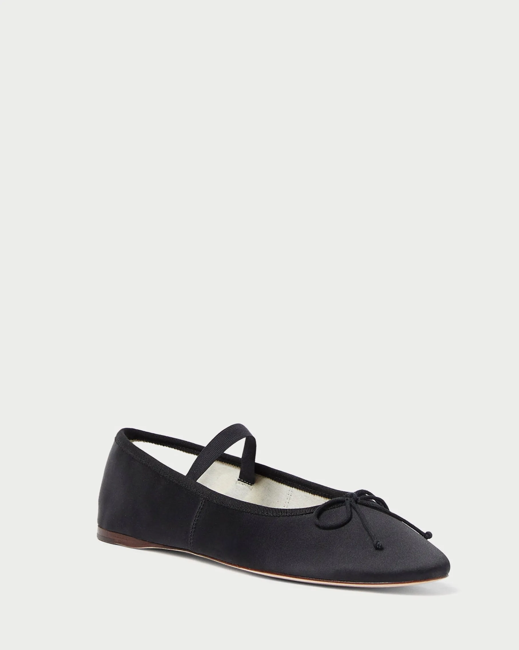 Leonie Black Crochet Ballet Flat