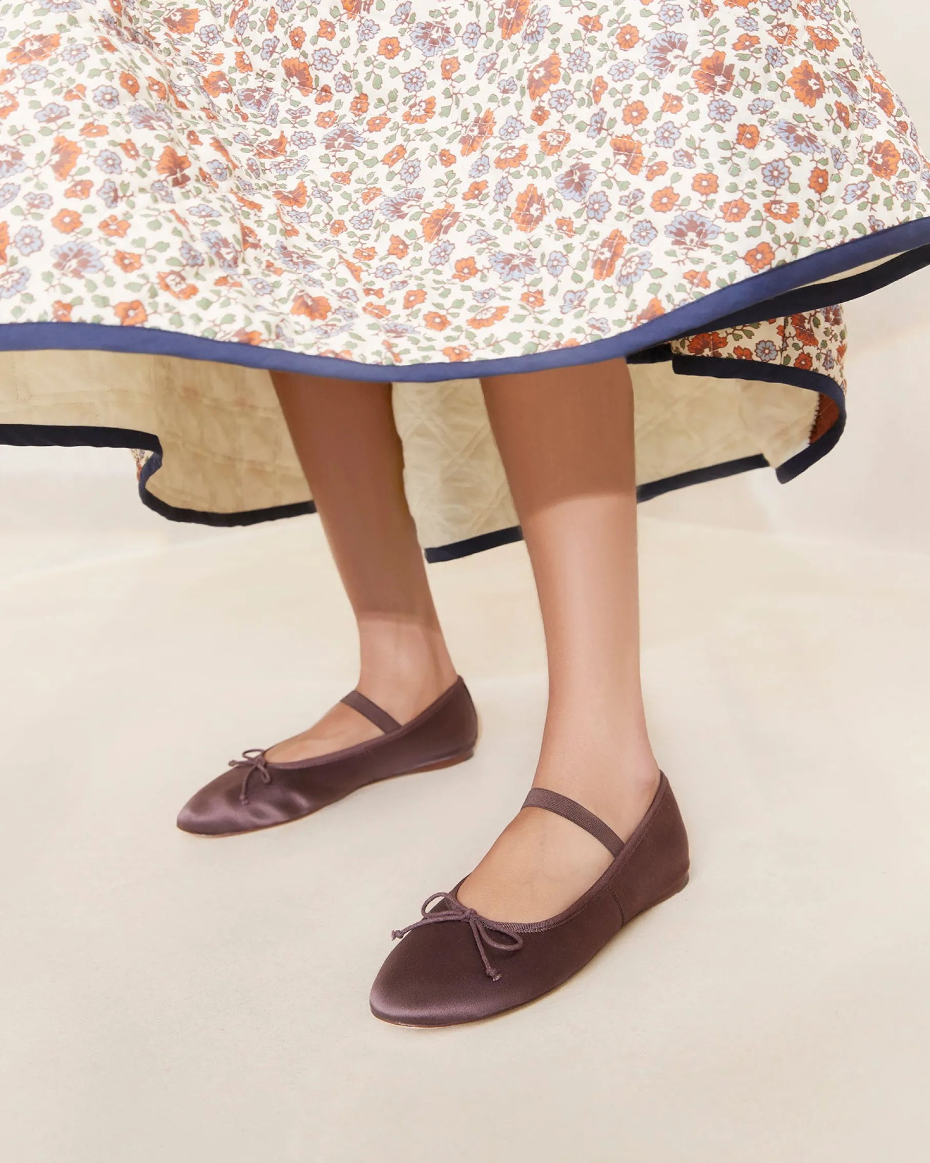Leonie Black Crochet Ballet Flat