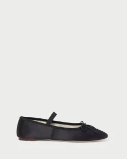 Leonie Chocolate Leather Ballet Flat