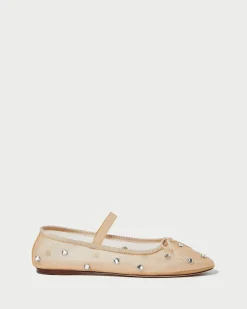 Leonie Chocolate Leather Ballet Flat