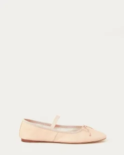 Leonie Chocolate Leather Ballet Flat