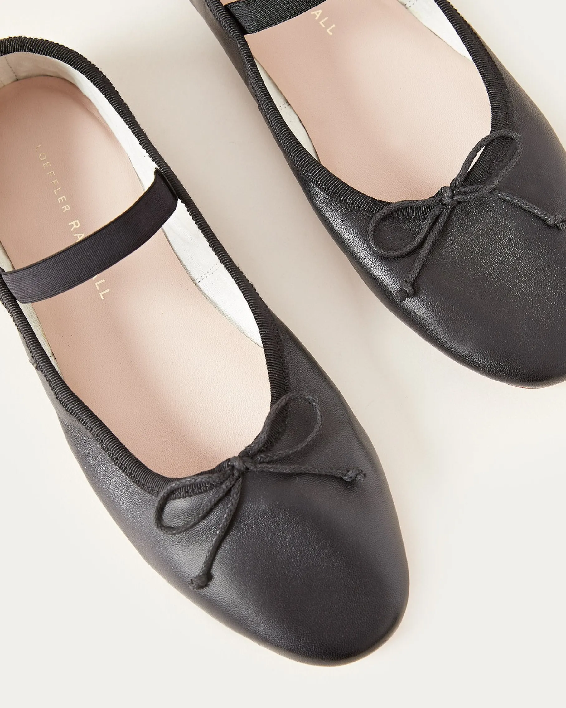 Leonie Chocolate Satin Ballet Flat